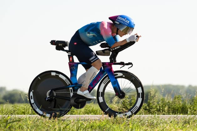 Triathlon, The Championship 2026 Frederic Funk (GER) Samorin Slowakei Copyright: xMarcelxHilgerx
