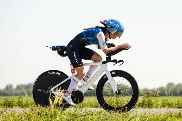 Triathlon, The Championship 2026 Lena Meissner (GER) Samorin Slowakei Copyright: xMarcelxHilgerx