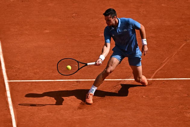 2026 French Open - Arthur Tea Arthur Tea (FRA) during his first round match at the 2026 Roland-Garros tournament in Paris, FRANCE, on May 24, 2026. Photo by Corinne Dubreuil ABACAPRESS.COM PARIS  Copyright: xDubreuilxCorinne ABACAx