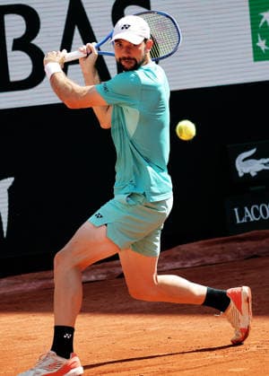 TENNIS - French Open 2026 PARIS,FRANCE,25.MAY.26 - TENNIS - ATP, Tennis Herren World Tour, French Open, Roland Garros, Grand Slam. Image shows Jurij Rodionov (AUT).  GEPAxpictures xMatthiasxHauer