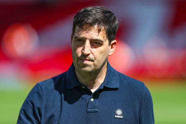Nottingham Forest v AFC Bournemouth, Premier League AFC Bournemouth Manager Andoni Iraola during the Nottingham Forest v AFC Bournemouth Premier League match at the City Ground, West Bridgford, England on 23 May 2026 Credit: Lee Keuneke Every Second Media Editorial use only. All images are copyright Every Second Media Limited. No images may be reproduced without prior permission. All rights reserved. Premier League and Football League images are subject to licensing agreements with Football DataCo Limited. see https: www.football-dataco.com Copyright: xIMAGO EveryxSecondxMediax ESM-2007-0182 LeexKeunekex xEveryxSecondxMediax