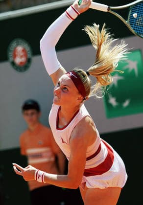 TENNIS - French Open 2026 PARIS,FRANCE,25.MAY.26 - TENNIS - WTA, Tennis Damen Tour, French Open, Roland Garros, Grand Slam. Image shows Rebecca Sramlkova (SVK).  GEPAxpictures xMatthiasxHauer