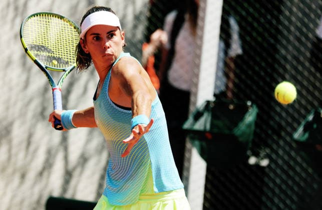TENNIS - French Open 2026 PARIS,FRANCE,25.MAY.26 - TENNIS - WTA, Tennis Damen Tour, French Open, Roland Garros, Grand Slam. Image shows Julia Grabher (AUT).  GEPAxpictures xMatthiasxHauer
