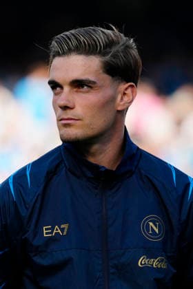 Miguel Gutierrez of SSC Napoli during the Serie A match between SSC Napoli and Udinese Calcio at Stadio Diego Armando Maradona Naples Italy on 24 May 2026. Naples Stadio Diego Armando Maradona Naples Italy Copyright: xFrancoxRomanox SP24-1433-018