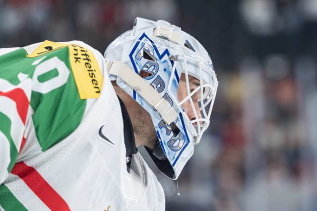 25 05 2026, Zurich, Swiss Life Arena, Ice hockey, Eishockey World Championships: USA - Hungary, 30 goalkeeper Adam Vay (Hungary) Zurich Swiss Life Arena Zurich Switzerland Copyright: xJustPictures.ch StefanxEmchx jp-de-StEm-DSC0027020260525