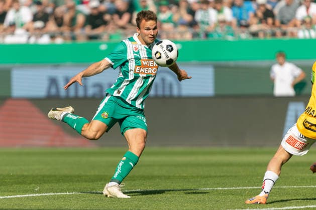 SOCCER - BL, Rapid vs Ried VIENNA,AUSTRIA,25.MAY.26 - SOCCER - ADMIRAL Bundesliga, Europacup play off, SK Rapid Wien vs SV Ried. Image shows Matthias Seidl (Rapid).  GEPAxpictures xPhilippxBrem
