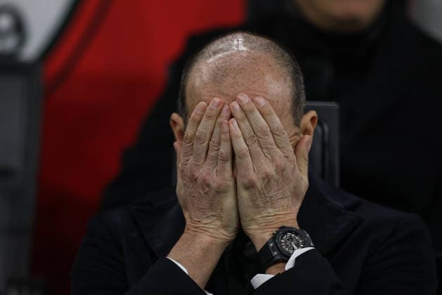 AC Milan™s head coach Massimiliano Allegri during the Serie A soccer match between A.C Milan. and Lecce at the San Siro Stadium in Milan, Italy - Sunday, January 18, 2026. - Soccer .  Copyright: xStefanoxNicoli LaPressex