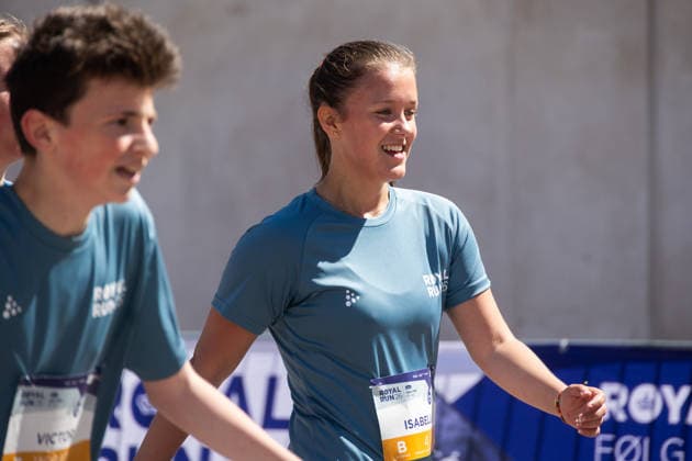 Royal Run In Copenhagen Princess Isabella of Denmark crosses the finish line after the One Mile Family Mile during the Royal Run in Copenhagen, Denmark, on May 25, 2026. This is the eighth time the Royal Run is held across the country. Royal Run 2026 has the highest number of registered participants ever, with 112,450 registered in the five host cities. Copenhagen Denmark  Copyright: xKristianxTuxenxLadegaardxBergx originalFilename:berg-royalrun260525_npDbr.jpg