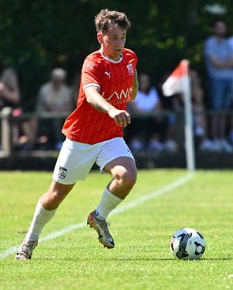 25.05.2026 - Fussball - Saison 2025 2026 - Relegation Oberliga Bayern Bayernliga Landesliga : FSV Stadeln - FC Eintracht Münchberg - - xwoxzix - Marco Hennemann (15, FSV Stadeln ) Freisteller Einzelbild