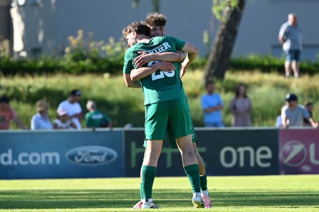 25.05.2025 - Fussball - Saison 2024 2025 - Relegation Oberliga Bayern Bayernliga Landesliga : ATSV Erlangen - TSV Großbardorf - LuPf - xluxpfx - Jubel Freude