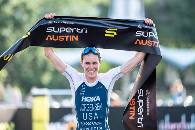 Triathlon 2026: SuperTri Austin MAY 25 May 25, 2026: Gwen Jorgensen (203) finishing first place womens Pro Sprint at the SuperTri. Austin, Texas. Mario Cantu CSM.(Credit Image: Mario Cantu Cal Media) Austin Texas United States of America EDITORIAL USE ONLY Copyright: xx ZUMA-20260525_faf_c04_019.jpg MarioxCantux csmphotothree491824