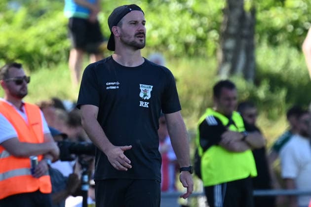 25.05.2025 - Fussball - Saison 2024 2025 - Relegation Oberliga Bayern Bayernliga Landesliga : ATSV Erlangen - TSV Großbardorf - LuPf - xluxpfx - Robin Keiner (Trainer TSV Großbardorf )