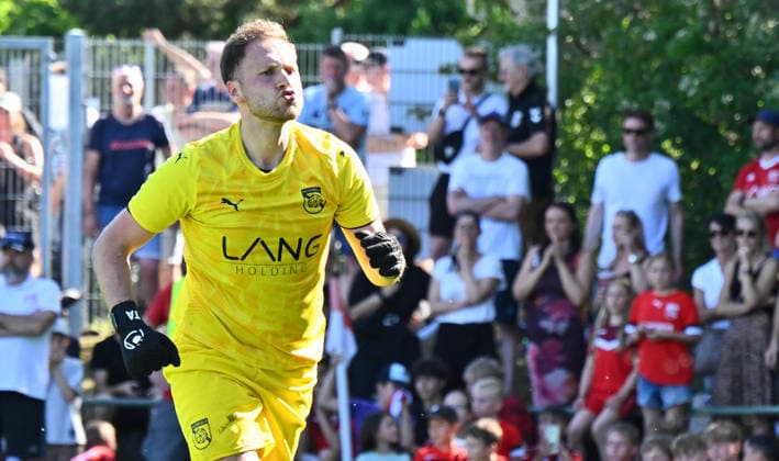 25.05.2026 - Fussball - Saison 2025 2026 - Relegation Oberliga Bayern Bayernliga Landesliga : FSV Stadeln - FC Eintracht Münchberg - - xwoxzix - Tugay Akbakla (1, FSV Stadeln )