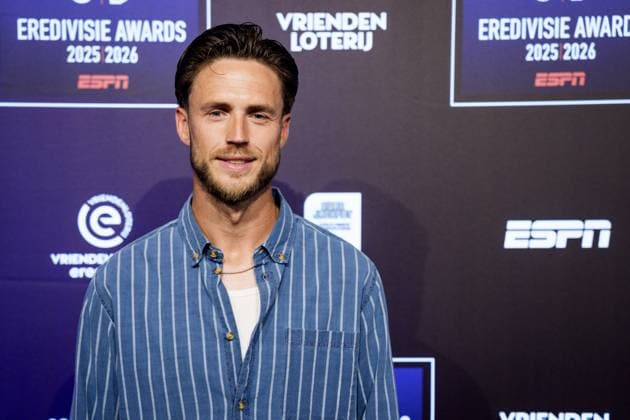 UTRECHT - Ricky van Wolfswinkel on the red carpet ahead of the Eredivisie Awards Gala. JEROEN JUMELET ANP xVIxANPxSportx xxANPxIVx 559334428 originalFilename: 559334428.jpg