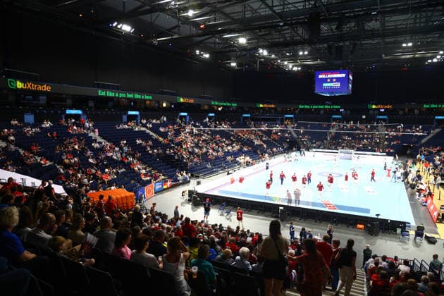 Handball I Herren I Saison 2025 2026 I Bundesliga I 32. Spieltag I HSV Hamburg - FRISCH AUF! Göppingen I 25.05.2026 Halb leere Barclays Arena Hamburg Barclaycard Arena Hamburg Deutschland Copyright: xLobeca RalfxHomburgx