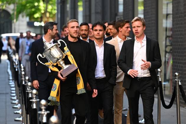 Pro League Awards 2026 ANTWERPEN, BELGIUM - MAY 25 : Beveren players Arrival of guest during the Pro League Award on May 25, 2026 in Antwerpen, Belgium, 25 05 2026 Antwerpen Belgium  Copyright: xVincentxKalutx