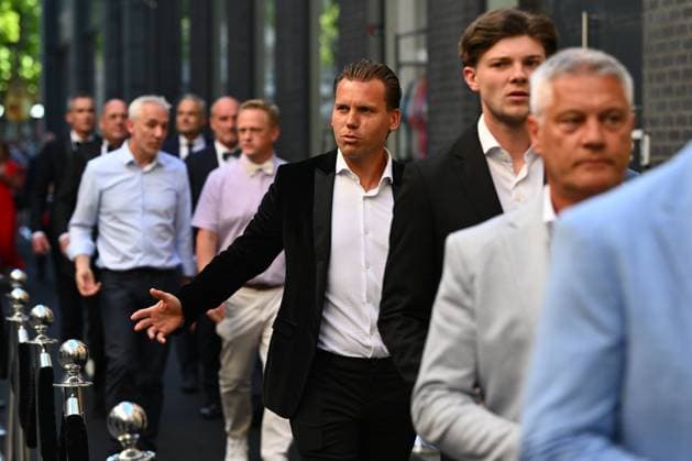 Pro League Awards 2026 ANTWERPEN, BELGIUM - MAY 25 : Ruud Vormer Arrival of guest during the Pro League Award on May 25, 2026 in Antwerpen, Belgium, 25 05 2026 Antwerpen Belgium  Copyright: xVincentxKalutx