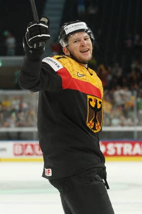 25.05.2026 Swiss Life Arena Zuerich , SCHWEIZ, Herren Eishockey IIHF World Championship, WM, Weltmeisterschaft Zurich 2026 Gruppe A GER - GBR Torjubel Alexander Karachun (GER) nach dem Treffer zum 1:0