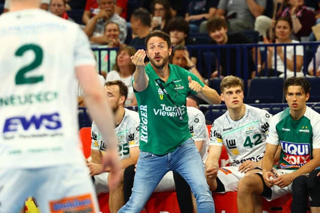 Handball I Herren I Saison 2025 2026 I Bundesliga I 32. Spieltag I HSV Hamburg - FRISCH AUF! Göppingen I 25.05.2026 Benjamin Matschke (Frisch Auf Göppingen) Hamburg Barclaycard Arena Hamburg Deutschland Copyright: xLobeca RalfxHomburgx