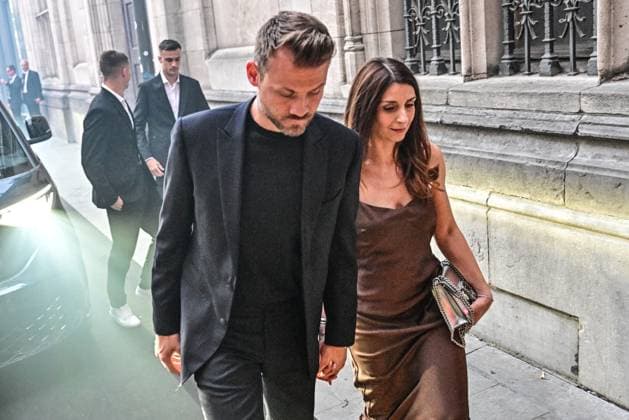 Club s goalkeeper Simon Mignolet arrives for the Pro League Awards 2026, for the best players in the 1st and 2nd divisions of the 2025-2026 Belgian soccer championships, on Monday 25 May 2026, in Antwerp. DIRKxWAEM  x175054814x