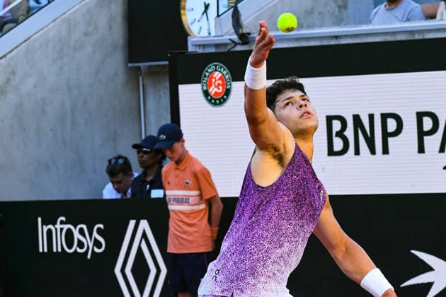 TENNIS : Roland Garros 2026 - Paris - 25 05 2026 Ben Shelton (USA) ParisFrance  Copyright: xLaptistex