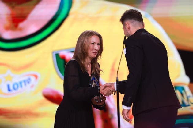 2026.05.25 Warszawa pilka nozna ekstraklasa Gala Ekstraklasy 2026 N z Izabela Karolczyk-Szafranska Bartosz Nowak Foto Przemyslaw Szyszka PressFocus 2026.05.25 Warszawa Football - Ekstraklasa Awards Gala 2026 Gala Ekstraklasy 2026 Izabela Karolczyk-Szafranska Bartosz Nowak Credit: Przemyslaw Szyszka PressFocus NEWSPIX.PL --- newspix.pl 