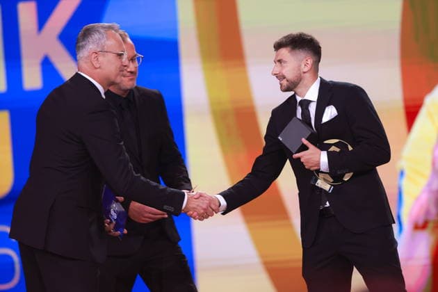 2026.05.25 Warszawa pilka nozna ekstraklasa Gala Ekstraklasy 2026 N z Bartosz Nowak Foto Przemyslaw Szyszka PressFocus 2026.05.25 Warszawa Football - Ekstraklasa Awards Gala 2026 Gala Ekstraklasy 2026 Bartosz Nowak Credit: Przemyslaw Szyszka PressFocus NEWSPIX.PL --- newspix.pl 