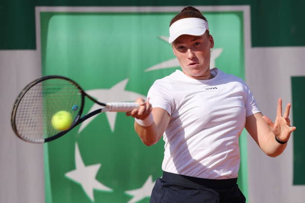 Ella Seidel, GER, during first round of 2026 French Open at Roland Garros, Paris, 25 05 2026; -
