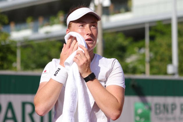 Ella Seidel, GER, during first round of 2026 French Open at Roland Garros, Paris, 25 05 2026; -