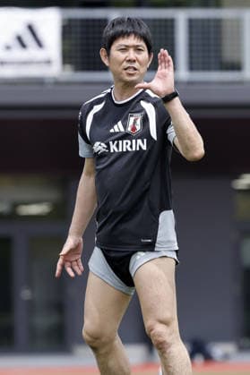 Hajime Moriyasu head coach (JPN), MAY 26, 2026 - Football Soccer : Japan training camp at Prince Takamado Memorial JFA YUME Field in Chiba, Japan. Noxthirdxpartyxsales  aflo_332022217