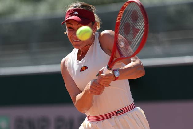ROLAND GARROS 2026 Thierry Larret MAXPPP - PARIS (75) 26 05 2026 Thierry Larret Maxppp. Tennis. Roland Garros 2026. Internationaux de France de tennis. Stade Roland Garros, Paris (75). Le 26 Mai. Court N6 : Donna VEKIC (CRO) vs Alice TUBELLO (FRA). PARIS (75) STADE ROLAND GARROS PARIS ILE DE FRANCE FRANCE  Copyright: xMAXPPPxThierryxLarretx TLR202605261679 TLR202605261679