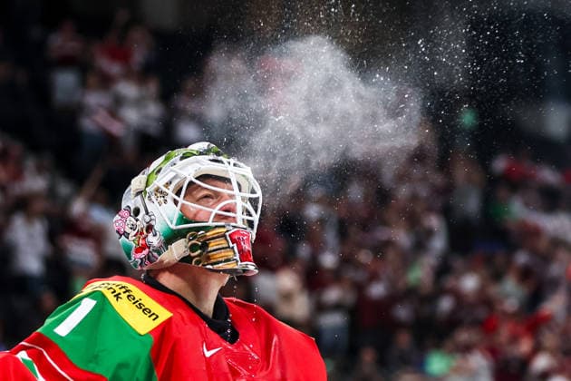 Ice hockey, Eishockey - IIHF WC 2026 ZURICH,SWITZERLAND,26.MAY.26 - ICE HOCKEY - IIHF Ice Hockey World Championship, WM, Weltmeisterschaft 2026, group stage, Hungary vs Latvia. Image shows Bence Balizs (HUN).  GEPAxpictures xMaticxKlansek