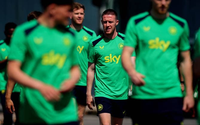 Republic of Ireland Squad Training, FAI National Training Centre, Dublin 26 5 2026 Jack Moylan Jack Moylan 26 5 2026  Copyright: x INPHO RyanxByrnex RB1_8134