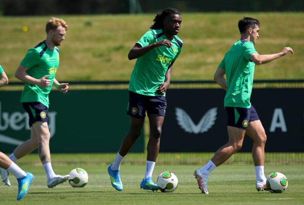 Republic of Ireland Squad Training, FAI National Training Centre, Dublin 26 5 2026 Jaden Umeh Jaden Umeh 26 5 2026  Copyright: x INPHO RyanxByrnex RB1_8939