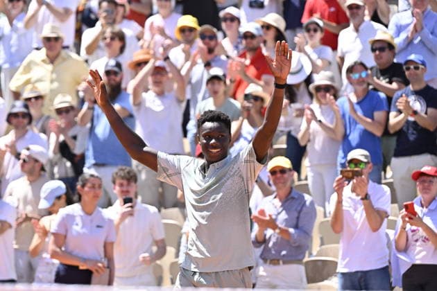 Tennis -Internationaux de France - Roland Garros 2026 - ITF - 26 05 2026 - Tennis -Internationaux de France - Roland Garros 2026 - ITF - 26 05 2026 - Moise Kouame - France bat Cilic ParisFrance  Copyright: xChryslenexCaillaud Psnewzx