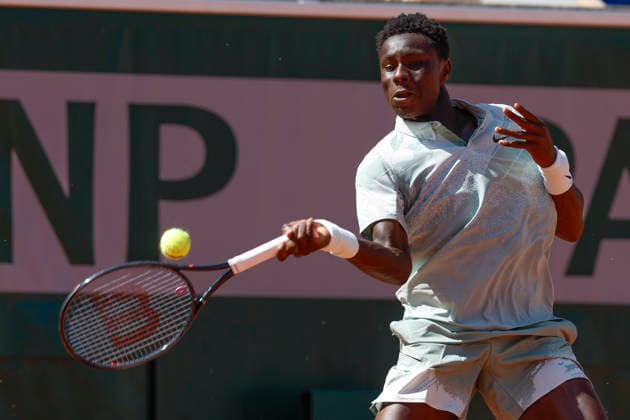 May 26, 2026, Paris, Paris, France: Moise KOUAME (FRA) in action during the tennis Grand Slam of Roland Garros 2026, at Roland Garros Stadium - on May 26 2026 .Paris - France Tennis Grand Slam Of Roland Garros 2026  - ZUMAb253 20260526_zsp_b253_331 Copyright: xLoicxBaratouxx
