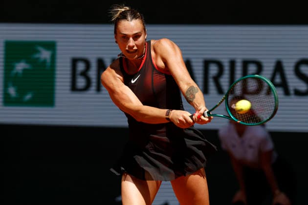 May 26, 2026, Paris, Paris, France: Aryna SABALENKA (---) In action during the tennis Grand Slam of Roland Garros 2026, at Roland Garros Stadium - on May 26 2026 .Paris - France Paris France - ZUMAb253 20260526_zsp_b253_298 Copyright: xLoicxBaratouxx