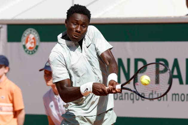May 26, 2026, Paris, Paris, France: Moise KOUAME (FRA) in action during the tennis Grand Slam of Roland Garros 2026, at Roland Garros Stadium - on May 26 2026 .Paris - France Tennis Grand Slam Of Roland Garros 2026  - ZUMAb253 20260526_zsp_b253_338 Copyright: xLoicxBaratouxx