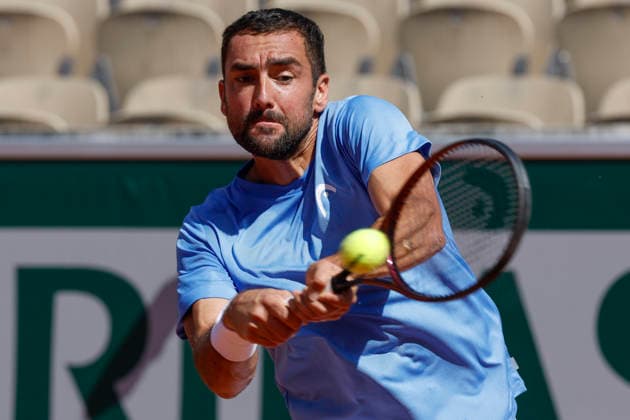 May 26, 2026, Paris, Paris, France: Marin CILIC (CRO) in action during the tennis Grand Slam of Roland Garros 2026, at Roland Garros Stadium - on May 26 2026 .Paris - France Tennis Grand Slam Of Roland Garros 2026  - ZUMAb253 20260526_zsp_b253_343 Copyright: xLoicxBaratouxx