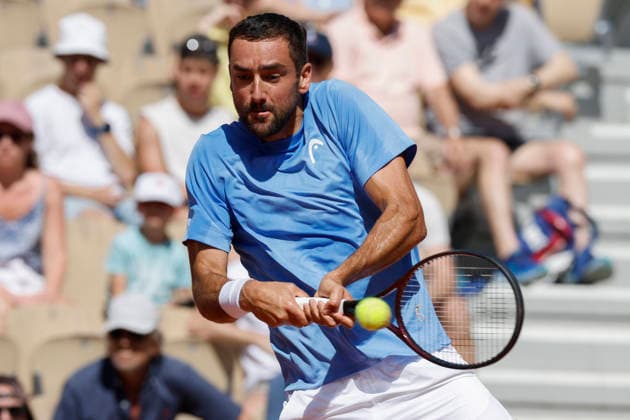 May 26, 2026, Paris, Paris, France: Marin CILIC (CRO) in action during the tennis Grand Slam of Roland Garros 2026, at Roland Garros Stadium - on May 26 2026 .Paris - France Tennis Grand Slam Of Roland Garros 2026  - ZUMAb253 20260526_zsp_b253_350 Copyright: xLoicxBaratouxx