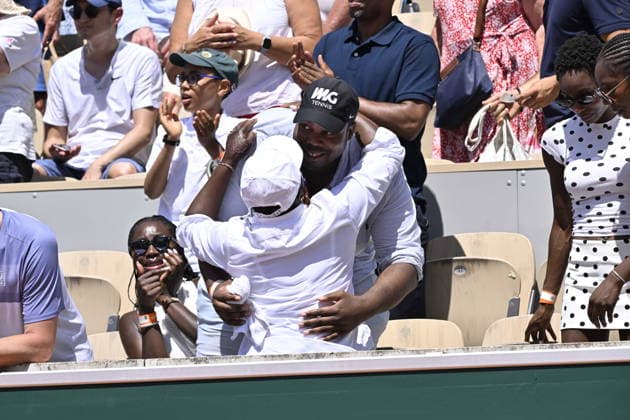 Tennis -Internationaux de France - Roland Garros 2026 - ITF - 26 05 2026 - Tennis -Internationaux de France - Roland Garros 2026 - ITF - 26 05 2026 - Moise Kouame - France bat Cilic - Richard Gasquet Coah ParisFrance  Copyright: xChryslenexCaillaud Psnewzx