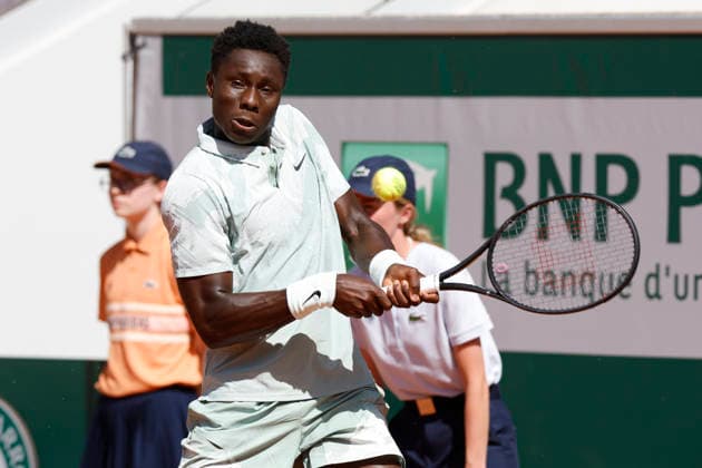 May 26, 2026, Paris, Paris, France: Moise KOUAME (FRA) in action during the tennis Grand Slam of Roland Garros 2026, at Roland Garros Stadium - on May 26 2026 .Paris - France Paris France - ZUMAb253 20260526_zsp_b253_329 Copyright: xLoicxBaratouxx