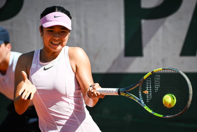 May 26, 2026, Paris, France, France: Alexandra EALA of Philippines during the third day of the Roland-Garros 2026, French Open 2026, Grand Slam tennis tournament at Roland-Garros Stadium on May 26, 2026 in Paris, France. Roland Garros 2026 - Day 3  - ZUMAm308 20260526_zsp_m308_024 Copyright: xMatthieuxMirvillex