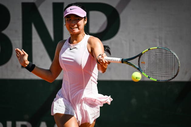 May 26, 2026, Paris, France, France: Alexandra EALA of Philippines during the third day of the Roland-Garros 2026, French Open 2026, Grand Slam tennis tournament at Roland-Garros Stadium on May 26, 2026 in Paris, France. Paris France - ZUMAm308 20260526_zsp_m308_029 Copyright: xMatthieuxMirvillex