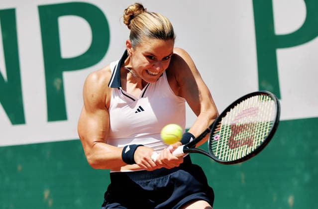 TENNIS - French Open 2026 PARIS,FRANCE,26.MAY.26 - TENNIS - WTA, Tennis Damen Tour, French Open, Roland Garros, Grand Slam. Image shows Maria Sakkari (GRE).  GEPAxpictures xMatthiasxHauer