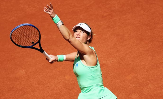 TENNIS - French Open 2026 PARIS,FRANCE,26.MAY.26 - TENNIS - WTA, Tennis Damen Tour, French Open, Roland Garros, Grand Slam. Image shows Laura Siegemund (GER).  GEPAxpictures xMatthiasxHauer