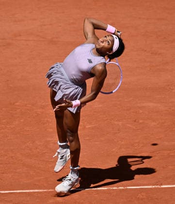 2026 French Open, Roland-Garros - Day 3 PARIS, FRANCE - MAY 26: Coco Gauff of the United States in action against compatriot Taylor Townsend during their Women s Singles first-round match on Day Three of the 2026 French Open at Roland Garros on May 26, 2026 in Paris, France. Mustafa Yalcin Anadolu Paris France. Editorial use only. Please get in touch for any other usage.  Copyright: x2026xAnadoluxMustafaxYalcinx