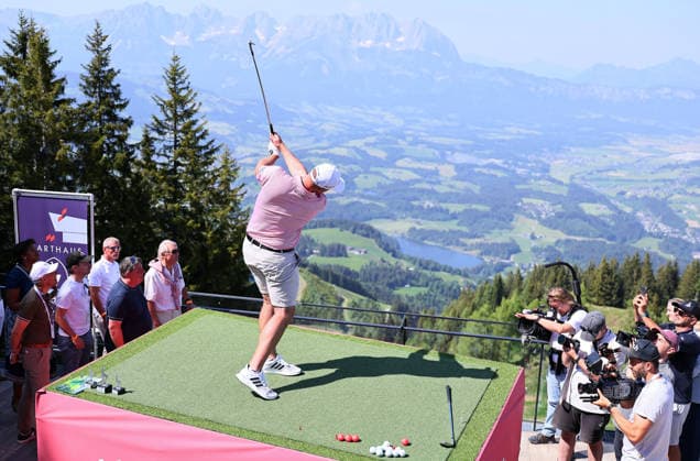 GOLF - Austrian Alpine Open KITZBUEHEL,AUSTRIA,26.MAY.26 - GOLF - DP World Tour, Austrian Alpine Open, GC Kitzbuehel-Schwarzsee-Reith, preview. Image shows Sepp Straka  GEPAxpictures xAmirxBeganovic
