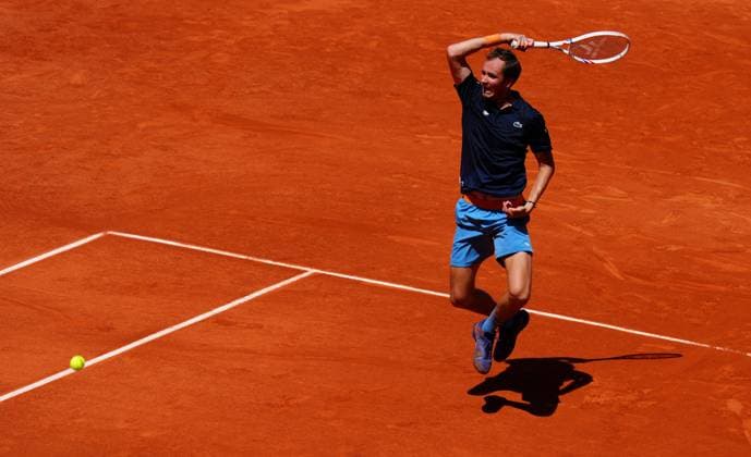 Daniil Medvedev French Open Tennis, Day Three, Tennis, Roland Garros, Paris, France - 26 May 2026Paris Roland Garros France EDITORIAL USE ONLY No use with unauthorised audio, video, data, fixture lists, club league logos or live services. Online in-match use limited to 120 images, no video emulation. No use in betting, games or single club league player publications.  Copyright: xJavierxGarcia Shutterstockx 16898258aw