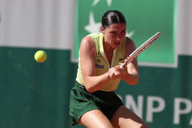 ROLAND GARROS 2026 Thierry Larret MAXPPP - PARIS (75) 26 05 2026 Thierry Larret Maxppp. Tennis. Roland Garros 2026. Internationaux de France de tennis. Stade Roland Garros, Paris (75). Le 26 Mai. Court 7 : LINDA FRUHVIRTOVA (UKR) vs Elsa JACQUEMOT (FRA) Roland Garros French Open tennis tournament, in Paris, France, on 26 May 2026. PARIS (75) STADE ROLAND GARROS PARIS ILE DE FRANCE FRANCE  Copyright: xMAXPPPxThierryxLarretx TLR202605262461 TLR202605262461